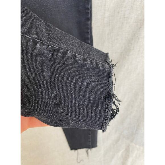 Everlane Black High Rise Authentic Stretch Skinny Exposed Buttons Jeans Size 29 - Picture 7 of 14